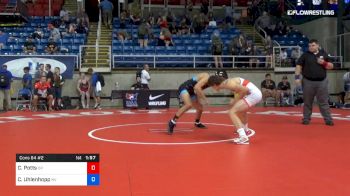 152 lbs Cons 64 #2 - Cannon Potts, Oregon vs Caleb Uhlenhopp, Nevada