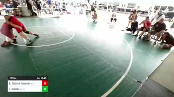 130 lbs Consi Of 8 #2 - Evangelique Zapata Guzman, No Mercy vs Lillian Valdez, Snake Pit WC