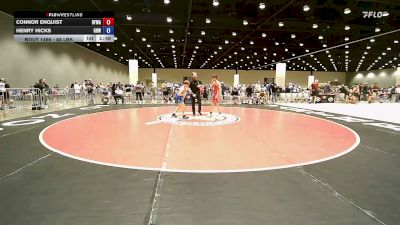 88 lbs Cons. Sub-semis - Connor Enquist, Black Fox Wrestling Academy vs Henry Hicks, Greater Heights Wrestling