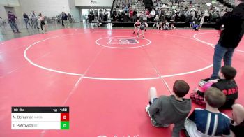 80-I lbs Semifinal - Nathan Schuman, Mat Assassins vs Trevor Patrovich, Barn Brothers