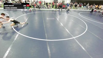 Junior Boys - 113 lbs Champ. Round 1 - Daniel Goodwin, Izzy Style Wrestling vs Henry Bixler, Red Hawk Wrestling Academy
