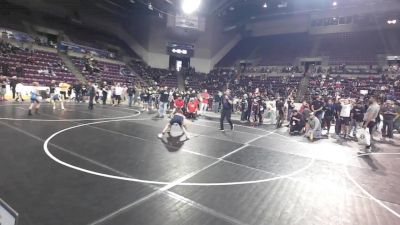 84 lbs Cons. Sub-semis - Luke Glennon, Billings Wrestling Club vs Henry Dumbleton, Bear Cave Wrestling Club