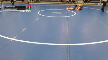 150 lbs 9th Place Match - Sean Mines, Seward vs Camden Wright, Lincoln Southwest