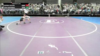 Consolation - Sophia Callias, RedNose Wrestling School vs Leah Goffredo, The Hunt Wrestling Club