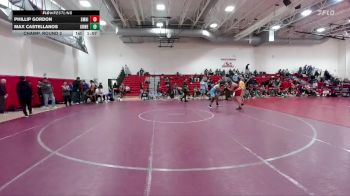 215 lbs Champ. Round 2 - Phillip Gordon, Smoky Hill vs Max Castellanos, Greeley West