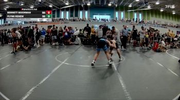 88-95 lbs Quarterfinal - Bennett Moorman, Roundtree Wrestling Academy vs Flynn Renew, Eagles Wrestling Club
