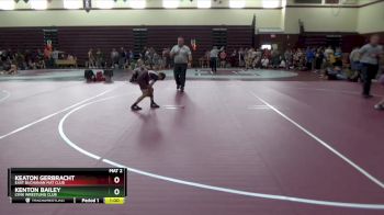 PW-13 lbs 7th Place Match - Keaton Gerbracht, East Buchanan Mat Club vs Kenton Bailey, Lynx Wrestling Club