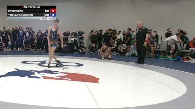 65 kg Champ. Rd Of 128 - David Elias, Matadors Wrestling Club vs Dylan Sorensen, Eastside United Wrestling Club