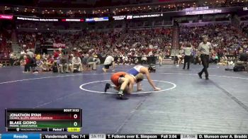 3A-120 lbs Champ. Round 2 - Jonathon Ryan, Council Bluffs Abraham Lincoln vs Blake Gioimo, Prairie, Cedar Rapids