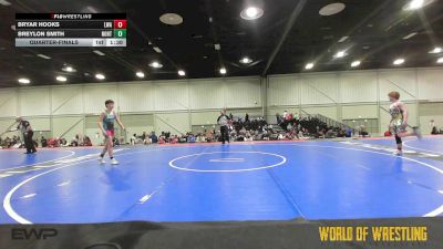 135 lbs Quarterfinal - Bryar Hooks, LWA 14U vs Breylon SMITH, Northern Colorado 14U