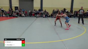 115 lbs Round 2 - Easton Oswskey, Superior Wrestling Academy vs Hayden Nelson, Moorhead Magic