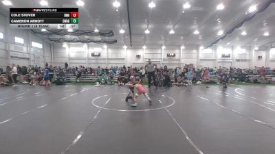 48 lbs Round 1 (8 Team) - Cole Stover, Donahue WA vs Cameron Arnott, Contenders WA Green