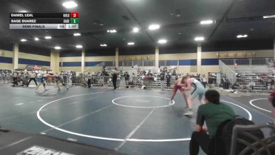 190 lbs Semifinal - Daniel Leal, Gold Rush Wr Ac vs Sage Suarez, Sage Suarez