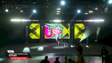 Florida Triple Threat Allstars - Kittens [2026 D2 Tiny Novice Level 1 Day 1] 2026 US Open Cheerleading & Dance Championship