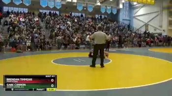 195 lbs 5th Place Match - Gabe Cannon, Sussex Central H S vs Brendan Timmons, Middletown