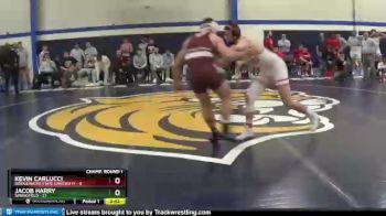 165 lbs Champ Round 1 (16 Team) - Kevin Carlucci, Bridgewater State University vs Jacob Harry, Springfield