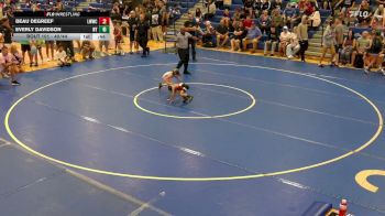 40/44 Round 1 - Everly Davidson, NY vs Beau DeGreef, Lincoln Way Wrestling Club