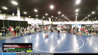 66 lbs Round 5 - Knox Mauger, Westlake vs Christian Lozada, LV Bear Wrestling Club (Spring