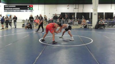 165 lbs Consi Of 32 #1 - Cole Aguirre, MO vs Christian Stoeber, CA