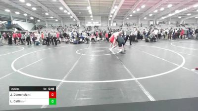 285 lbs Consi Of 4 - John Domencic, NC vs Lane Catlin, WY