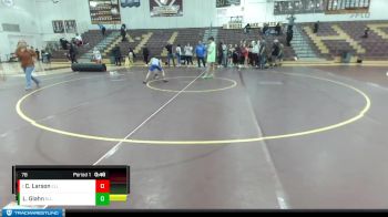 78 lbs 3rd Place Match - Cameron Larson, Steelclaw Wrestling Club vs Landon Glahn, Ellensburg