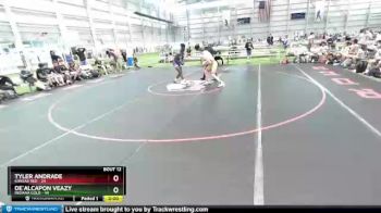 182 lbs Round 3 (8 Team) - Tyler Andrade, Kansas Red vs De`Alcapon Veazy, Indiana Gold