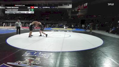 190 lbs Cons. Round 3 - Jaxen Wright, Del Oro vs Rene Delgado, Casa Roble