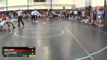 138 lbs Round 2 (10 Team) - Cody Croft, Berthoud vs Steven Rivera, South