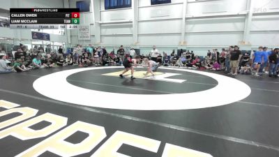 114 lbs Round Robin 3 - Callen Owen, Pit Crew-MS vs Liam McClain, Team Gotcha - MS