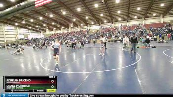 140 lbs Semifinal - Drake Morrison, Brothers Of Steel vs Adreian Briceno, Millard Eagles