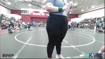 90 lbs Rr Rnd 1 - Kaiden Knapski, Kingfisher YellowJackets vs Easton Rowe, Ponca City Wildcat Wrestling