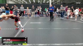64 lbs Semis (4 Team) - Joey Saile, Attack Mat Club vs Landon Caro, Apex Predators