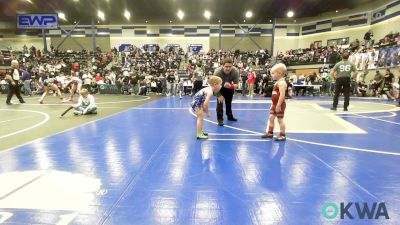 45 lbs Consi Of 16 #2 - Nicholas Deurloo, Perry Wrestling Academy vs Forrest Young, Newkirk Takedown Club