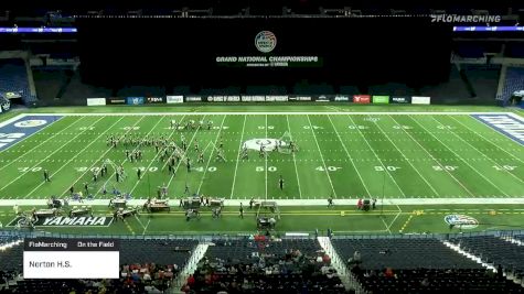 Norton H.S. "FloMarching" at 2019 BOA Grand National Championships, pres. by Yamaha