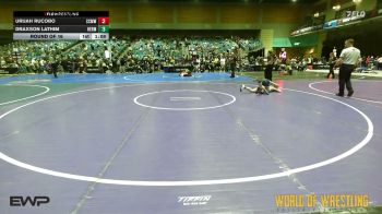 89 lbs Round Of 16 - Urijah Rucobo, Central Coast Most Wanted vs Draxson Lathim, Hermiston Wrestling