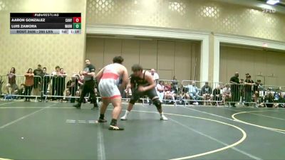 285 lbs Round Of 16 - Aaron Gonzalez, Canyon Springs HS vs Luis Zamora, Warren HS