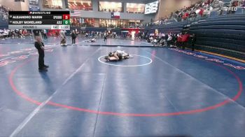 120 lbs Round 2 - Kolby Moreland, Azle vs Alejandro Marin, El Paso Coronado