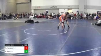 150 lbs Consi Of 16 #1 - Noah Mansker, Skyridge vs Kyle Nye, Corner Canyon