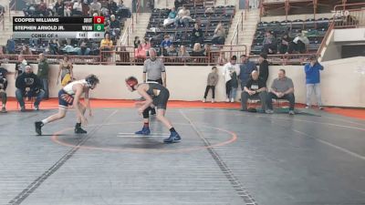 95_B lbs Consi Of 4 - Cooper Williams, Southern Columbia vs Stephen Arnold Jr., Wyoming Area