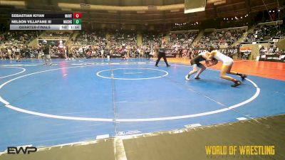 101 lbs Quarterfinal - Sebastian Kiyan, MANTANONA-TC vs Nelson Villafane III, Mat Assassins