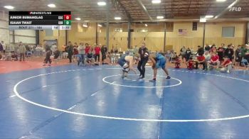 184 lbs Semifinal - Isaiah Twait, Corban University vs Junior Bumanglag, Clackamas Community College