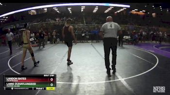 2A 126 lbs Quarterfinal - Laird Duhaylungsod, Fleming Island vs Landon Bates, Countryside