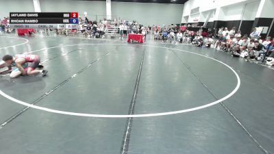 100 lbs Jayland Davis, Team Indiana Gold vs Rhoan Rambo, Oklahoma Blue