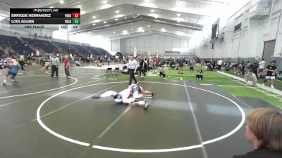 123 lbs 2nd Place - Enrique Hernandez, Parker Invictus WC vs Lodi Adams, Yucaipa Thunder WC