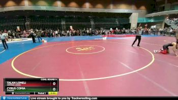 144 lbs Cons. Round 5 - Cyrus Comia, Tahoma vs Talan Lomeli, Corning Union