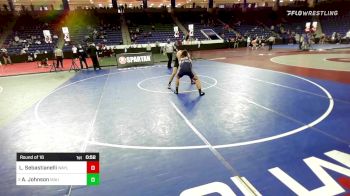 182 lbs Round Of 16 - Luciano Sebastianelli, Wayland vs Aaron Johnson, Mount Anthony