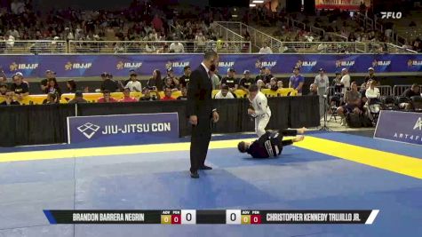 Brandon Barrera Negrin vs Christopher Kennedy Trujillo Jr. 2026 Pan Kids Jiu-Jitsu IBJJF Championship