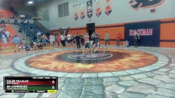 120 lbs 3rd Place Match - Caleb Villaluz, Iron Knights vs Bo Dominguez, Young Guns Nashville