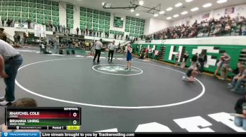 110-115 lbs Semifinal - Rhaychel Cole, Lyman vs Brianna Uhrig, Green River