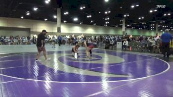 155 lbs Finals (8 Team) - Grace Freeman, Red Knights vs Kiley Vinson, Charlie`s Angels-FL Blk